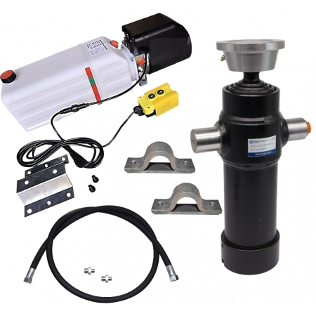 ZESTAW HYDRAULIKA WYWROTU KIPRA 2,5m 700 mm 24V